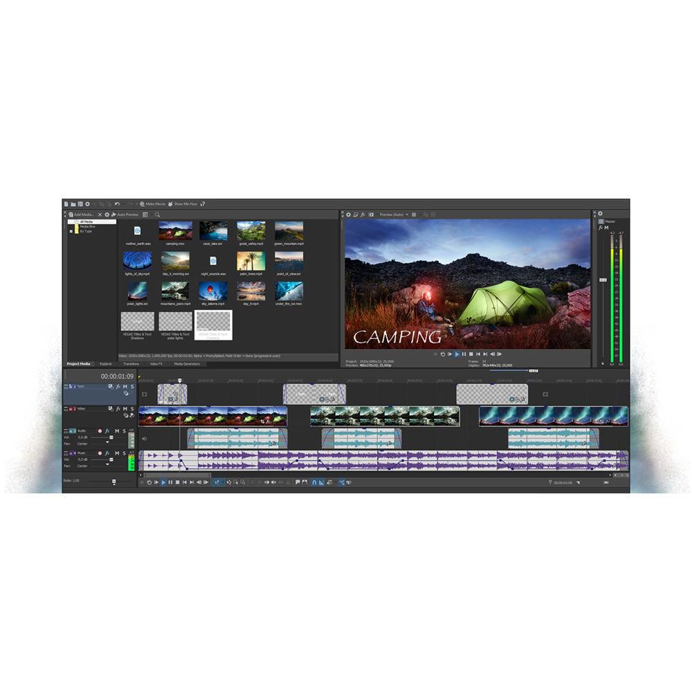 MAGIX Entertainment VEGAS Movie Studio 14 Suite
