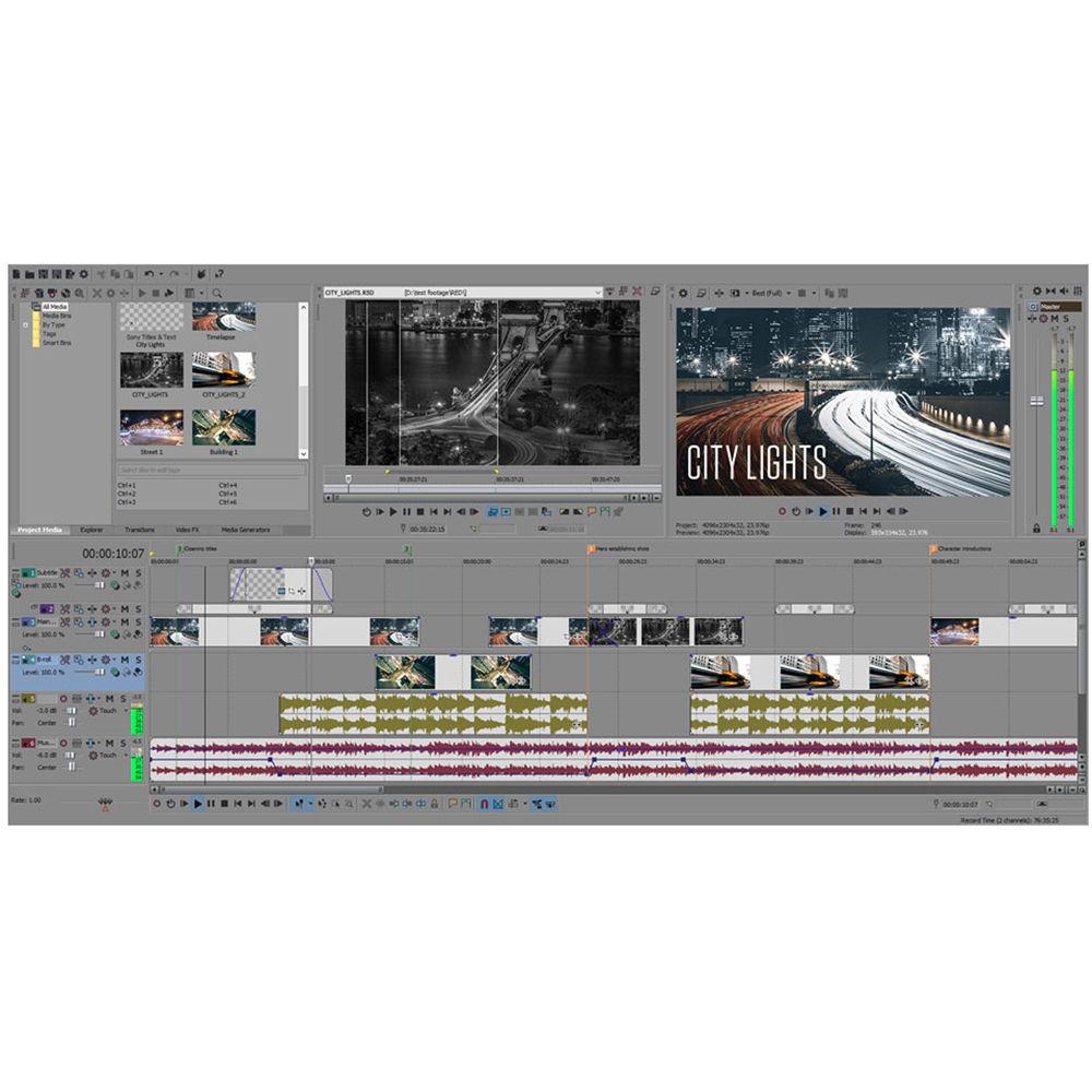 MAGIX Entertainment VEGAS Movie Studio 14 Suite