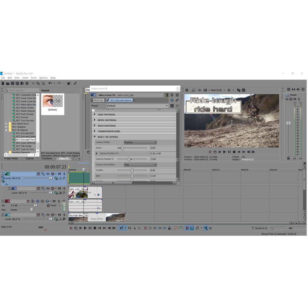 MAGIX Entertainment VEGAS Movie Studio 14 Suite