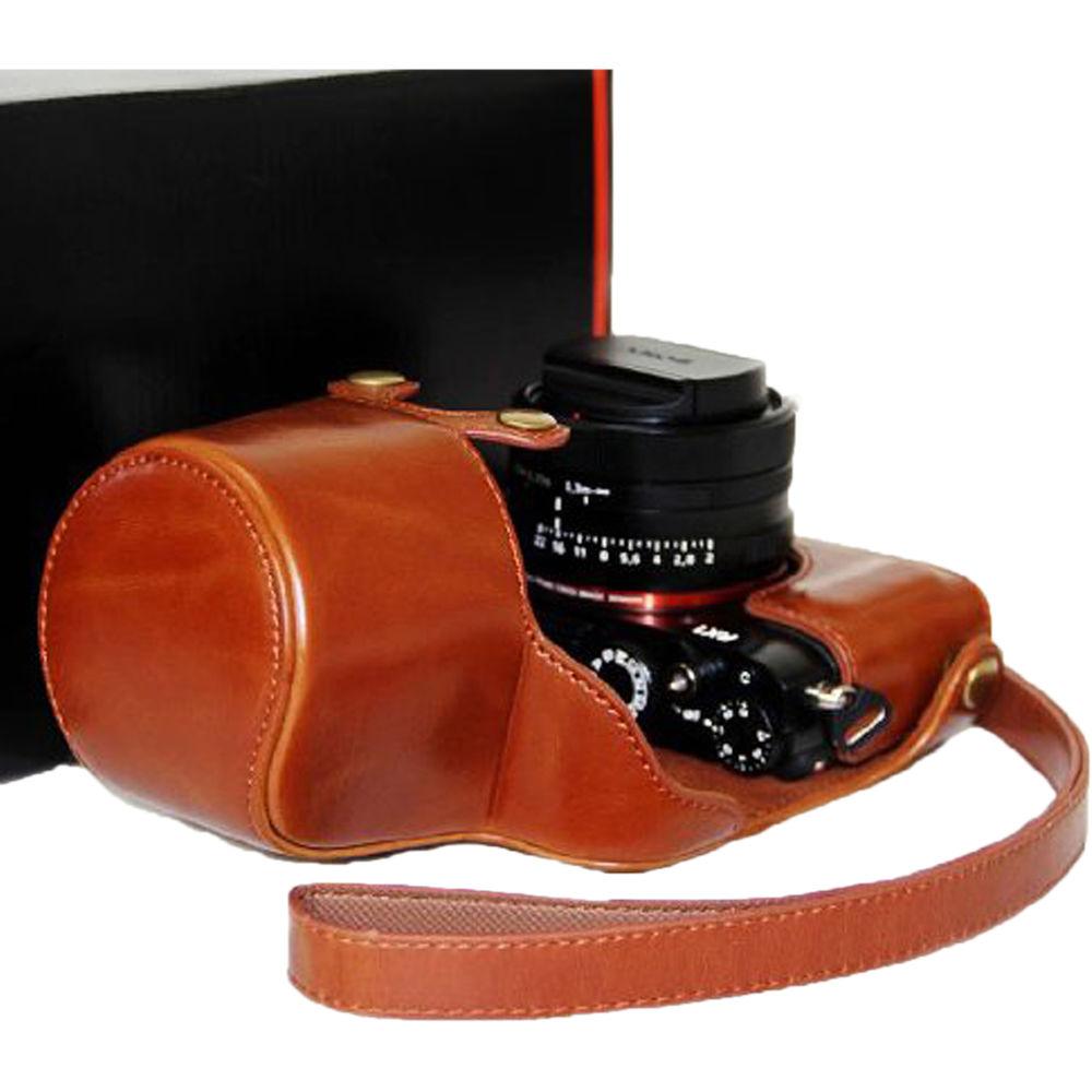 MegaGear Ever Ready Leather Camera Case for Sony Cyber-shot DSC-RX1, RX1R, RXIIR