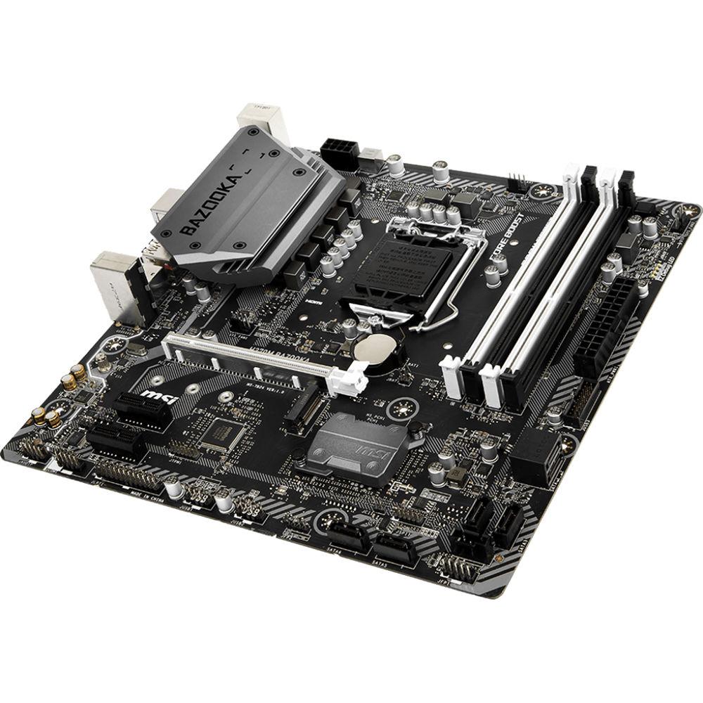 MSI H370M Bazooka LGA 1151 Micro-ATX Motherboard