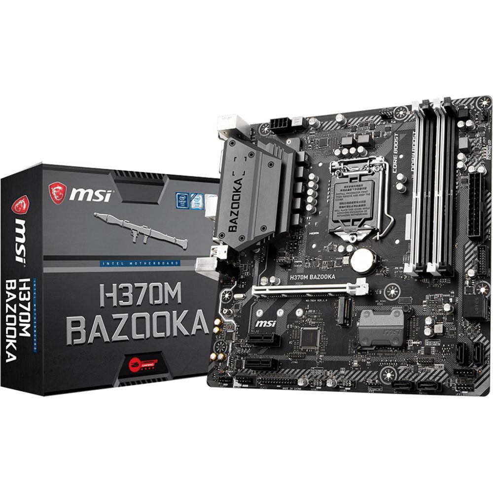 MSI H370M Bazooka LGA 1151 Micro-ATX Motherboard