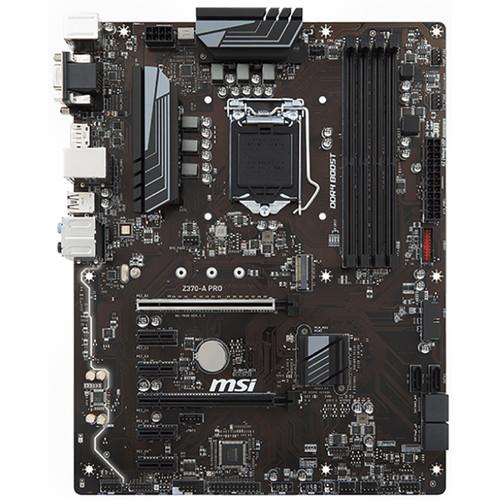 MSI Z370-A Pro LGA 1151 ATX Motherboard