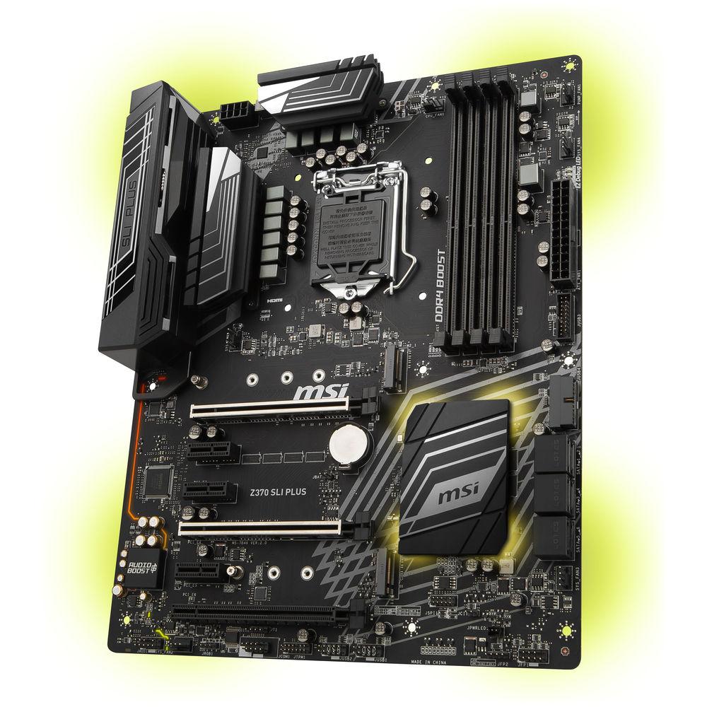 MSI Z370 SLI Plus LGA 1151 ATX Motherboard