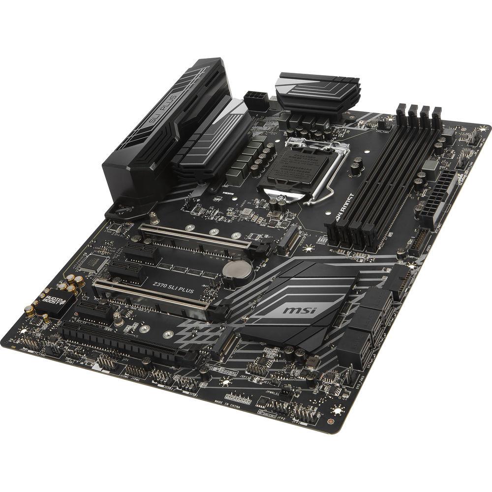 MSI Z370 SLI Plus LGA 1151 ATX Motherboard