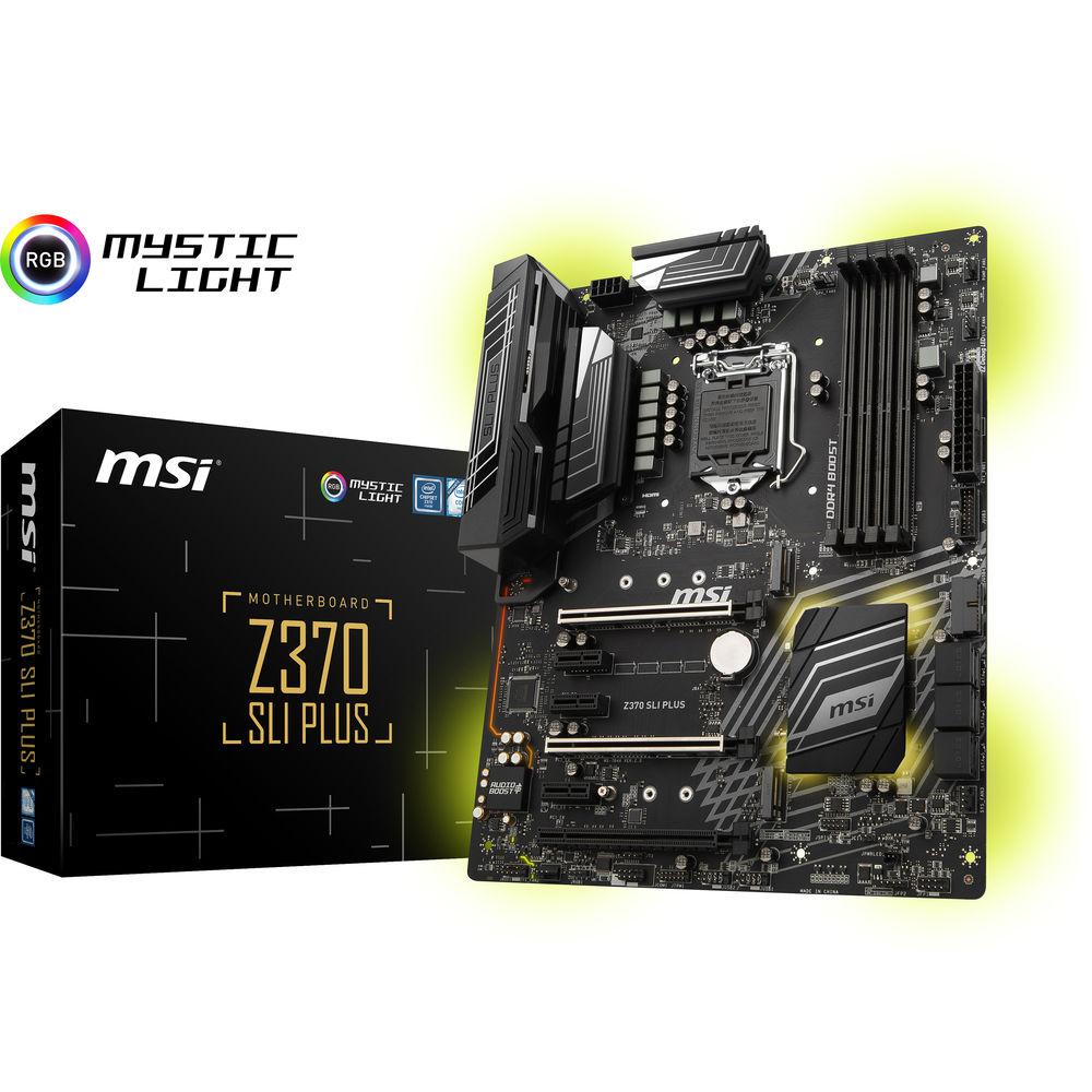 MSI Z370 SLI Plus LGA 1151 ATX Motherboard