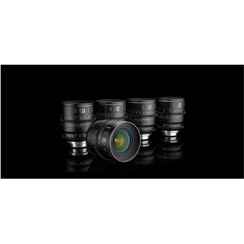 NiSi 25mm T2.1 F3 Prime Cinema Lens