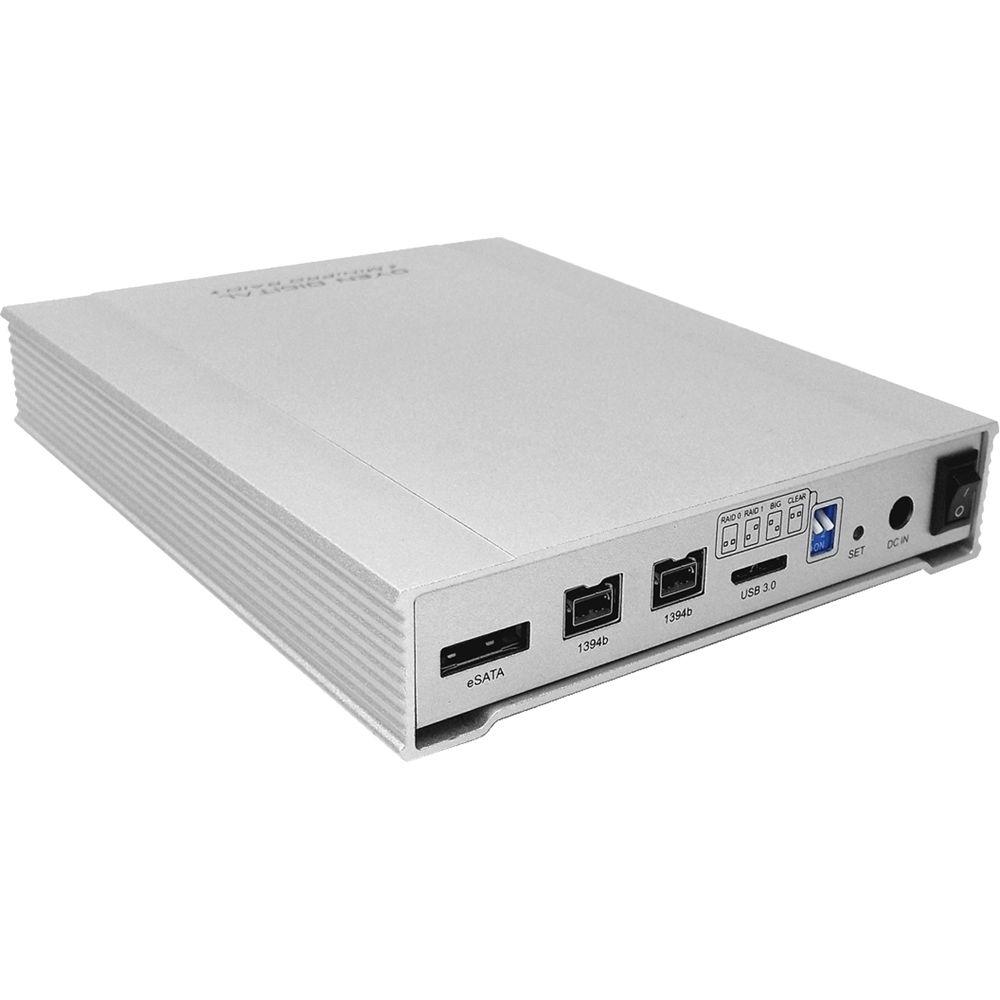 Oyen Digital MiniPro RAID V2 2TB 2-Bay USB 3.0 RAID Array, Oyen, Digital, MiniPro, RAID, V2, 2TB, 2-Bay, USB, 3.0, RAID, Array