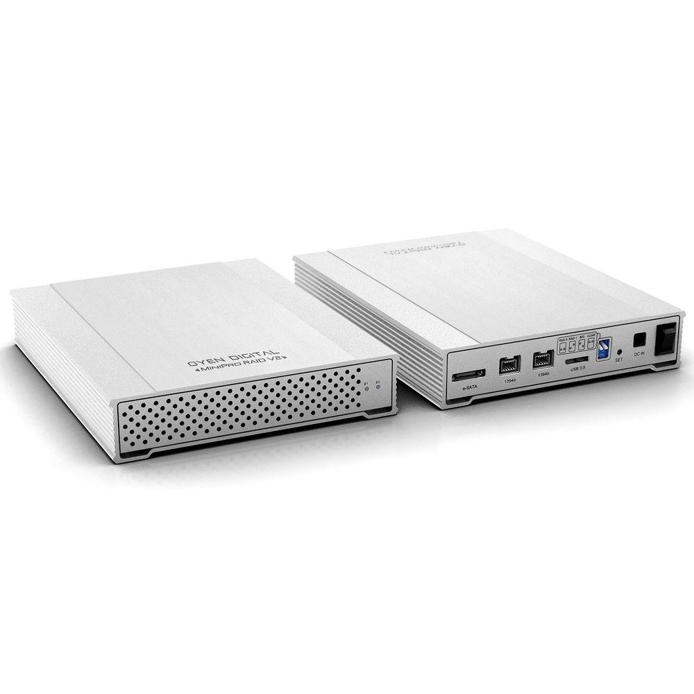 Oyen Digital MiniPro RAID V2 2TB 2-Bay USB 3.0 RAID Array