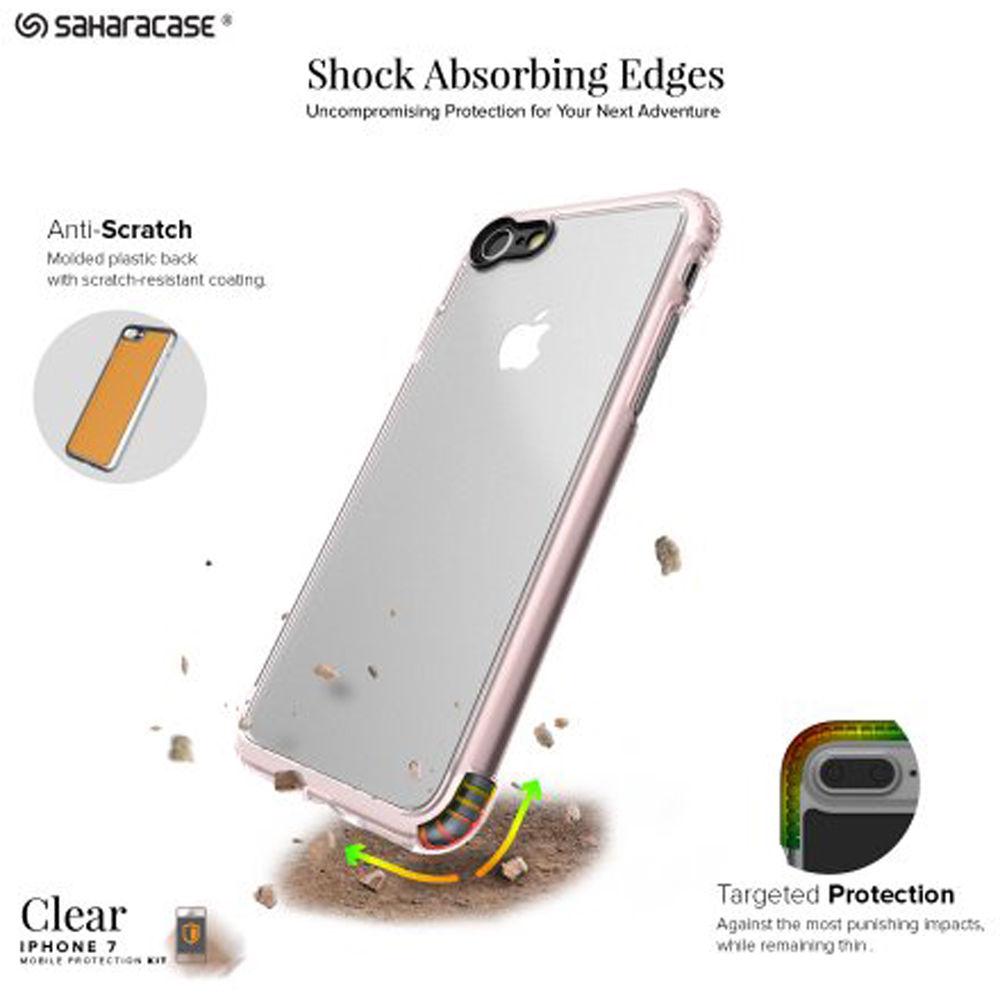 Sahara Case Clear Protection Kit for iPhone 7 Plus and 8 Plus