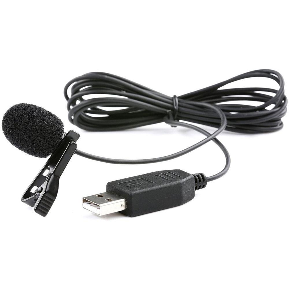 Saramonic SR-ULM7 USB Clip-on Lavalier Microphone for Mac and Windows Computers