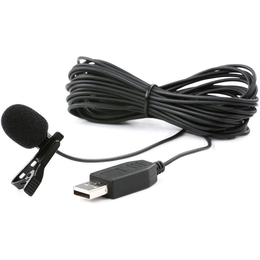 Saramonic SR-ULM7 USB Clip-on Lavalier Microphone for Mac and Windows Computers