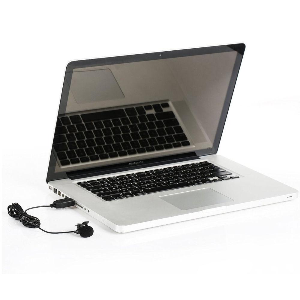 Saramonic SR-ULM7 USB Clip-on Lavalier Microphone for Mac and Windows Computers