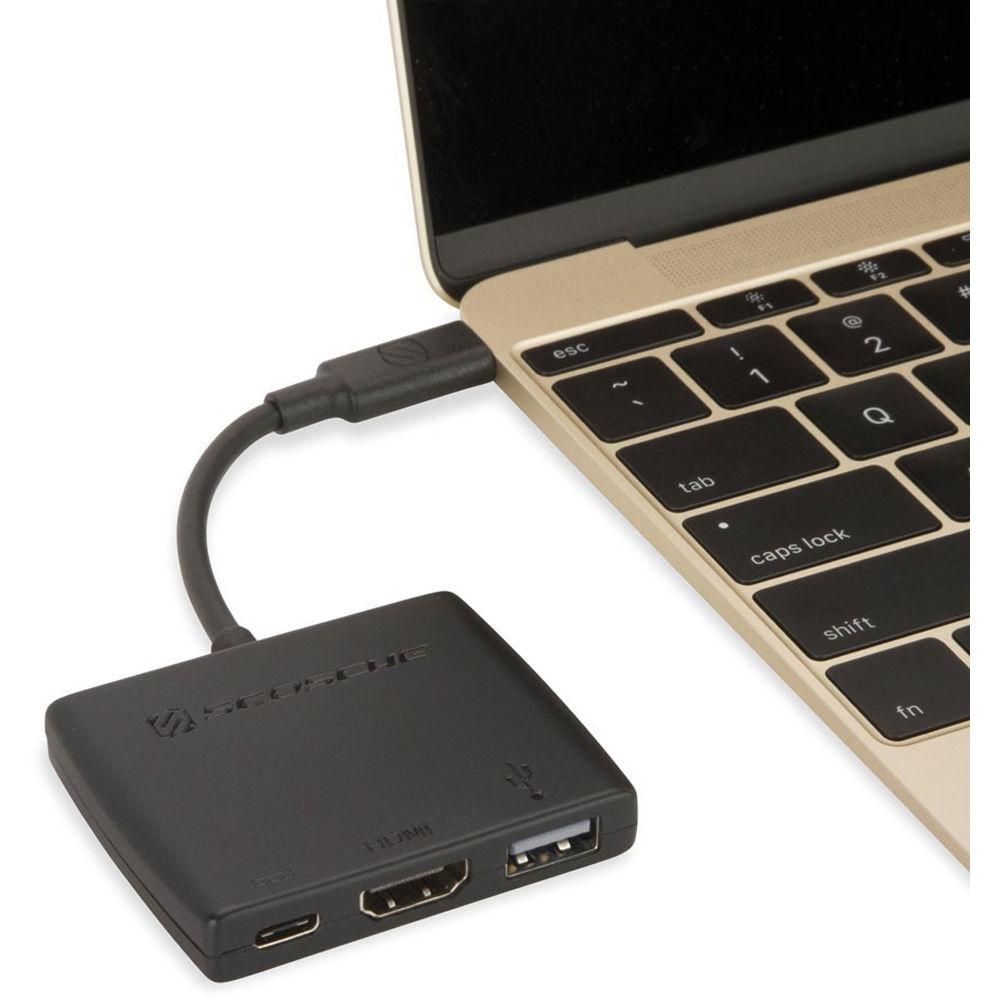 Scosche USB Type-C Digital AV Multiport Adapter
