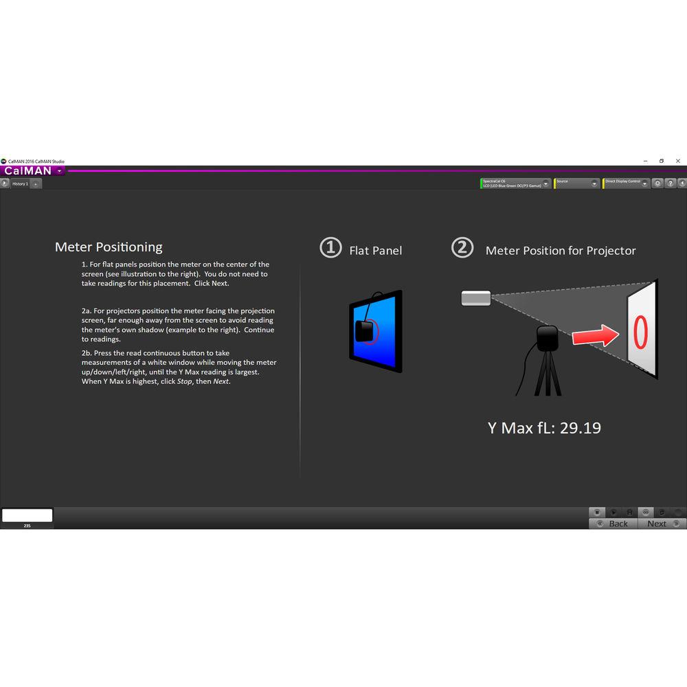 SpectraCal CalMAN Ultimate with SpectraCal C6 HDR2000