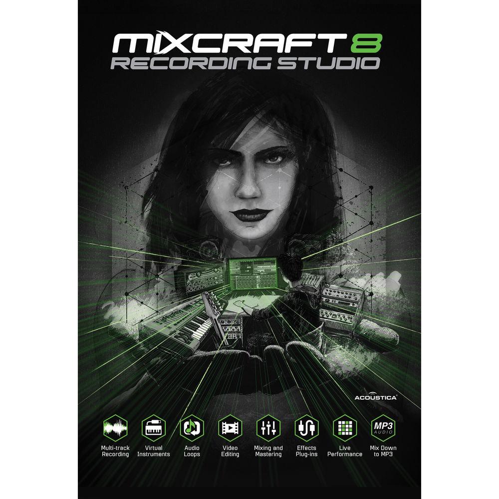 Acoustica Mixcraft Home Studio 8 - Music Production Software