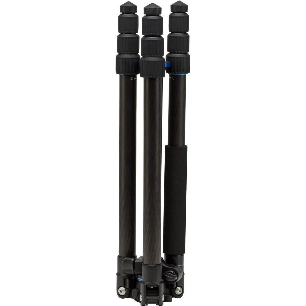 Benro FGP28C Go Plus 4-Section Carbon Fiber Travel Tripod