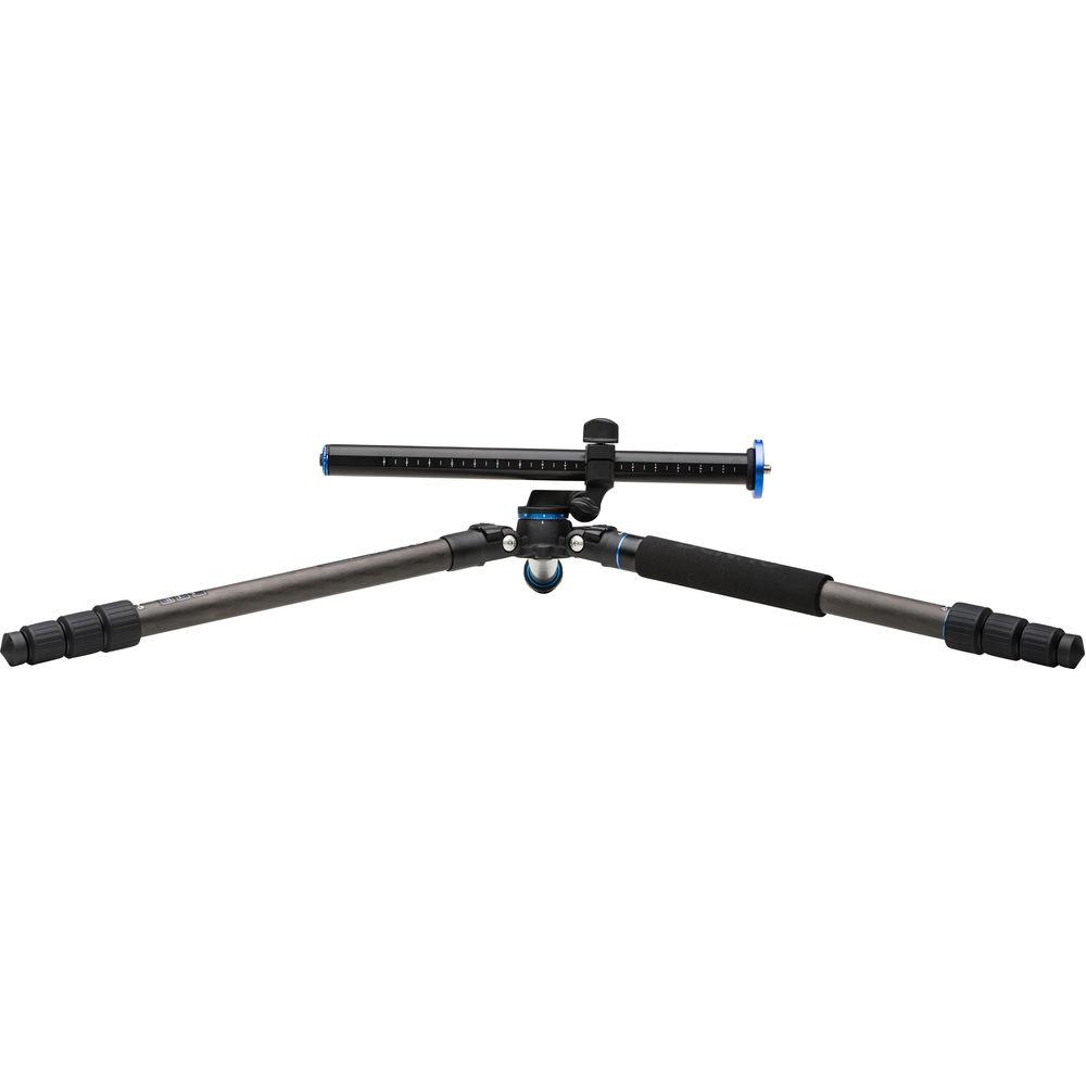 Benro FGP28C Go Plus 4-Section Carbon Fiber Travel Tripod