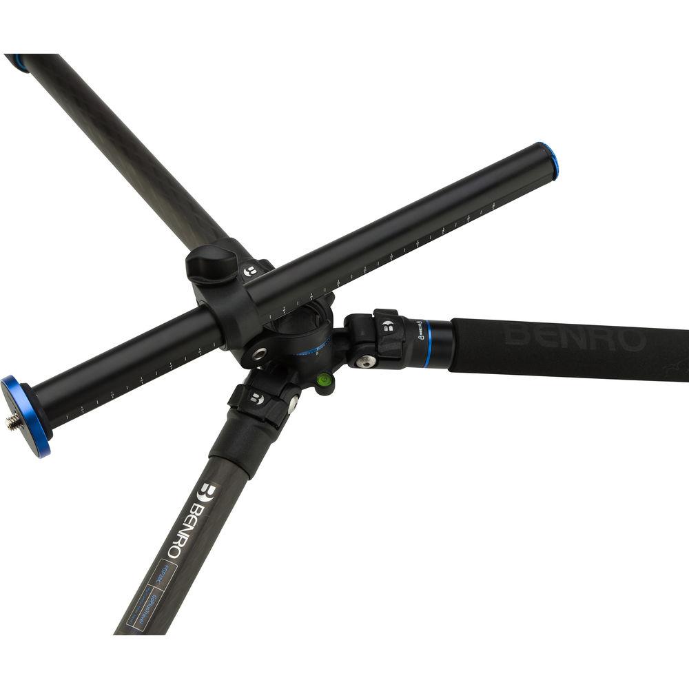 Benro FGP28C Go Plus 4-Section Carbon Fiber Travel Tripod