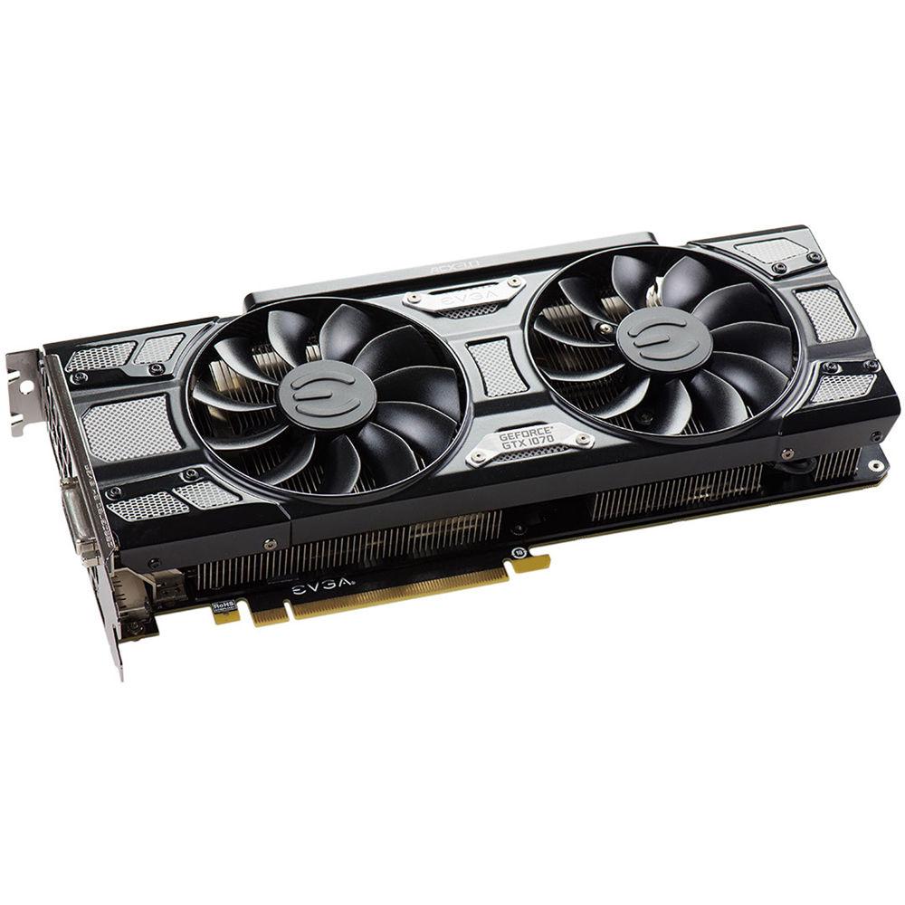 EVGA GeForce GTX 1070 SC GAMING Black Edition Graphics Card