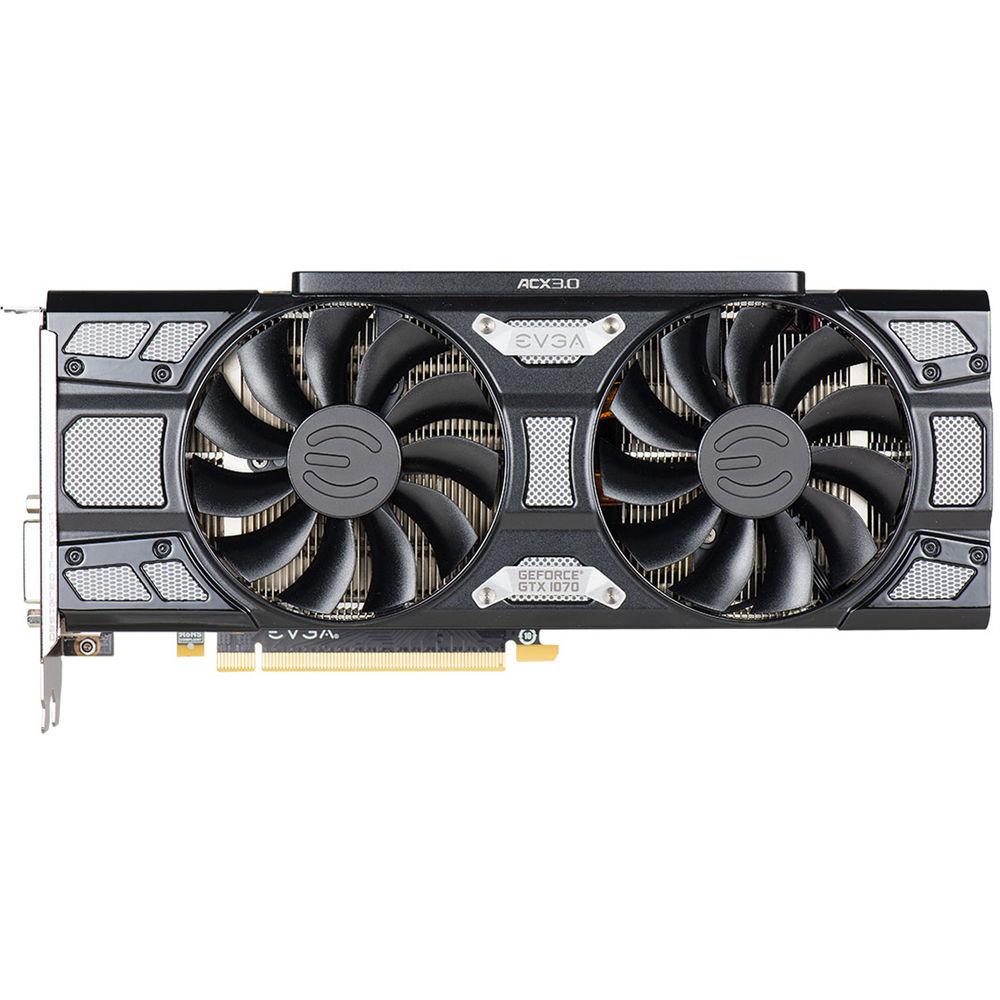EVGA GeForce GTX 1070 SC GAMING Black Edition Graphics Card