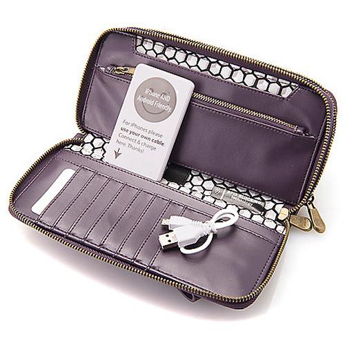 Jill-E Designs Bryn Tech Wristlet with Built-In Phone Charger
