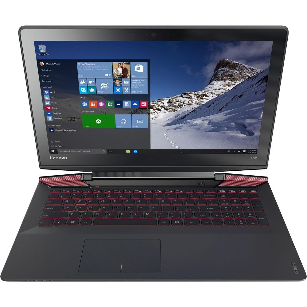 Lenovo Y700 i7-6700HQ 16GB 256GB 960M Windows 10 Home 15.6"-T