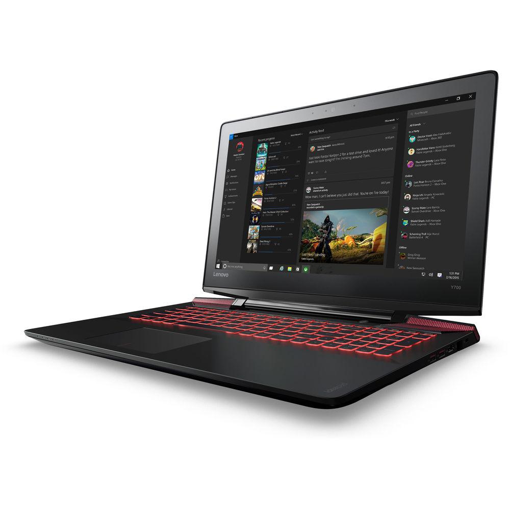 Lenovo Y700 i7-6700HQ 16GB 256GB 960M Windows 10 Home 15.6"-T