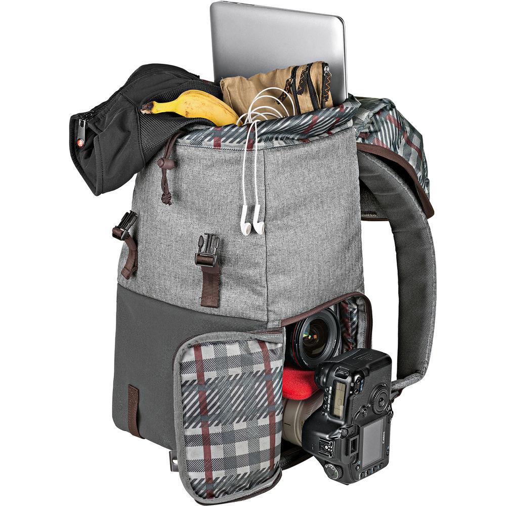 Manfrotto Windsor Explorer Camera and Laptop Backpack for DSLR