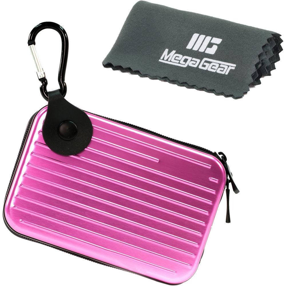 MegaGear Hard Aluminum Camera Case with Carabiner for LUMIX DMC-LX10K