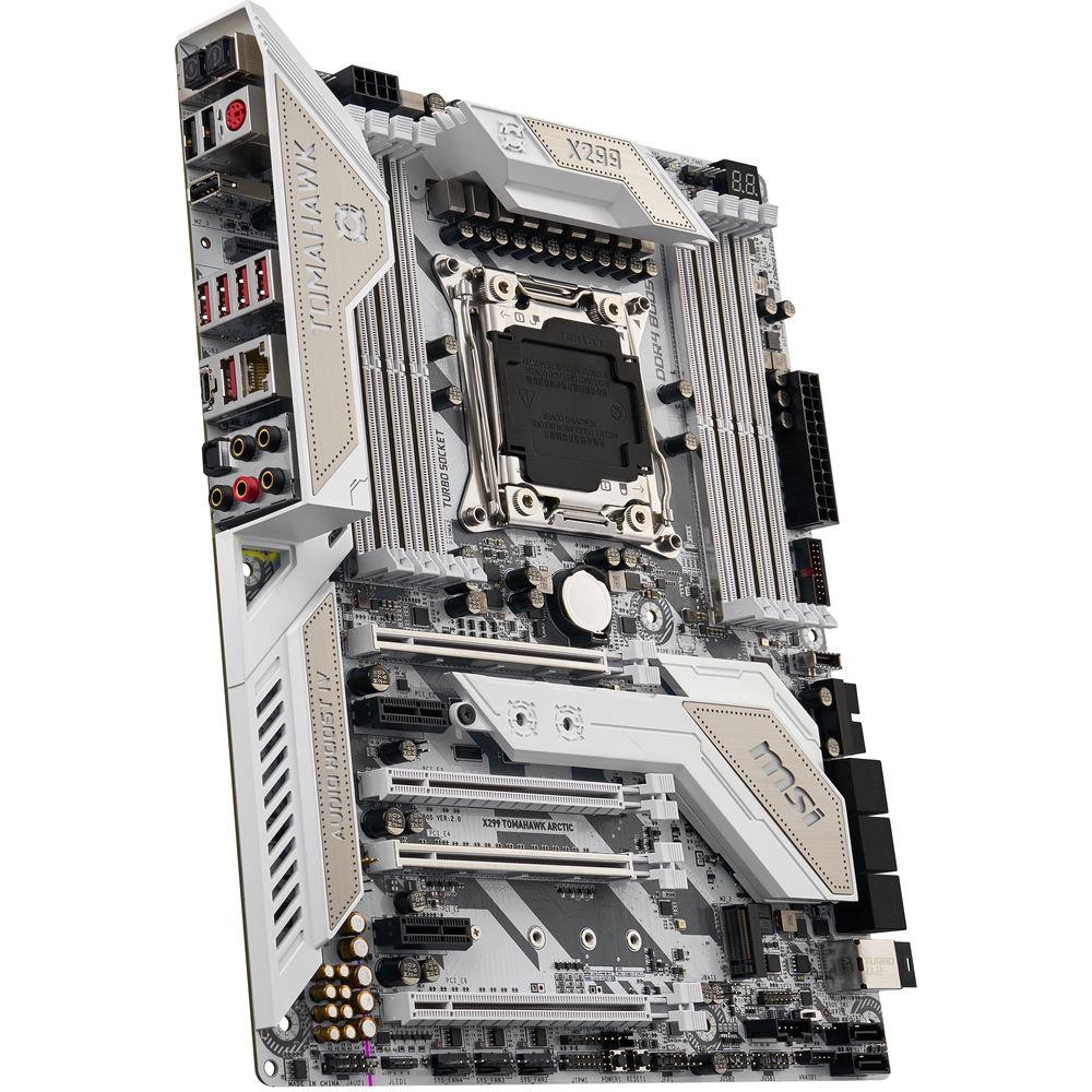 MSI X299 Tomahawk Arctic LGA 2066 ATX Motherboard