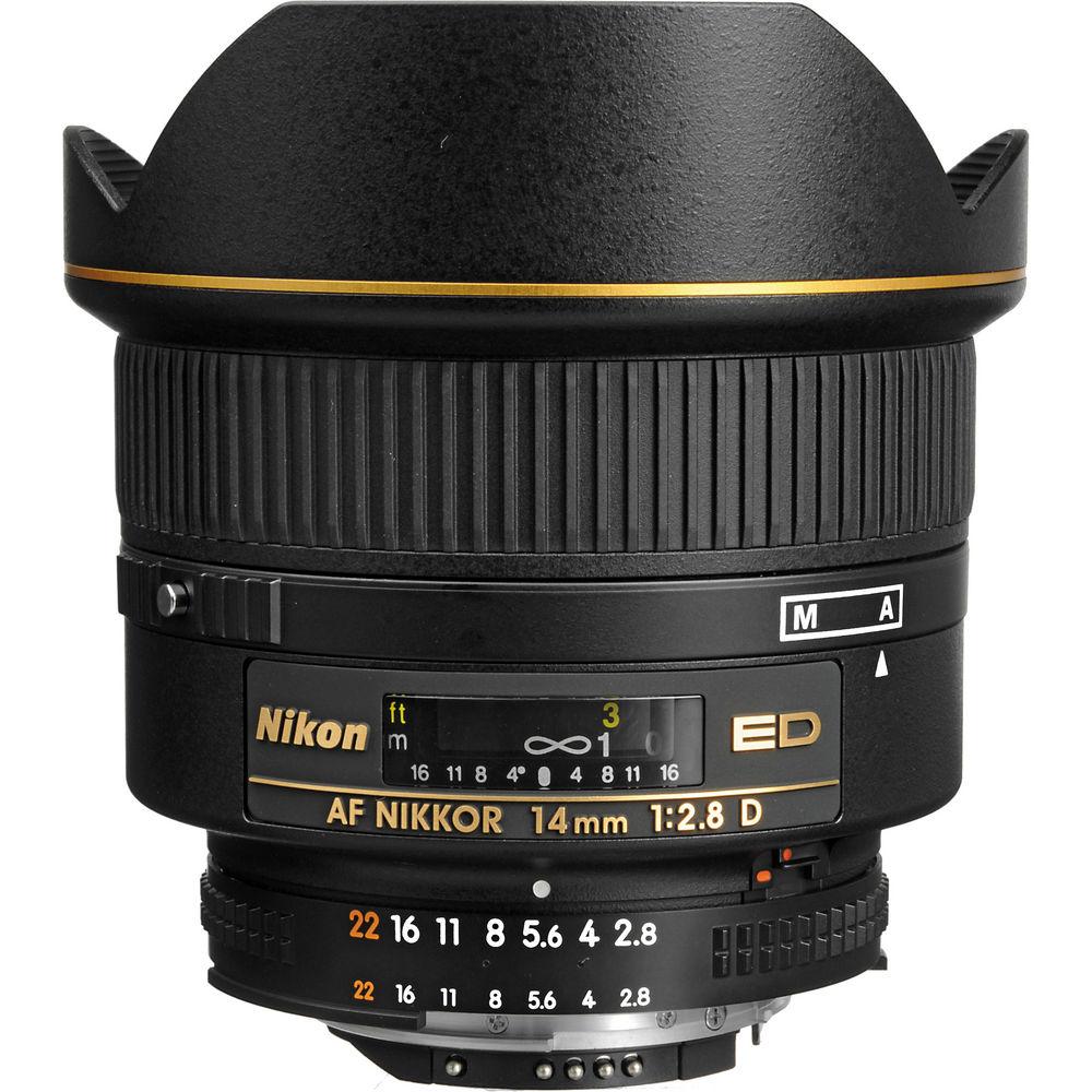 Nikon AF NIKKOR 14mm f 2.8D ED Lens