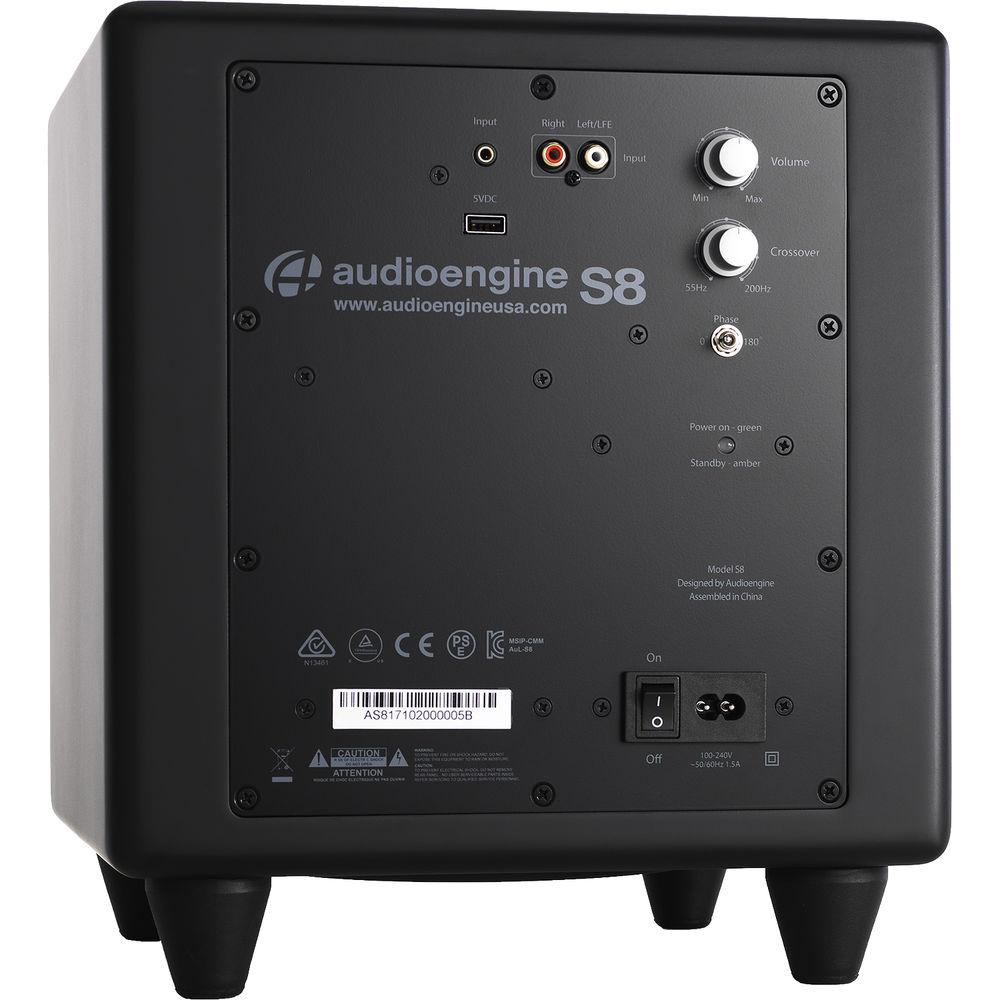 Audioengine AS8B Powered Subwoofer