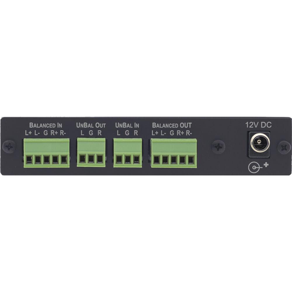 Kramer 482XL Balanced Unbalanced Stereo Audio Transcoder