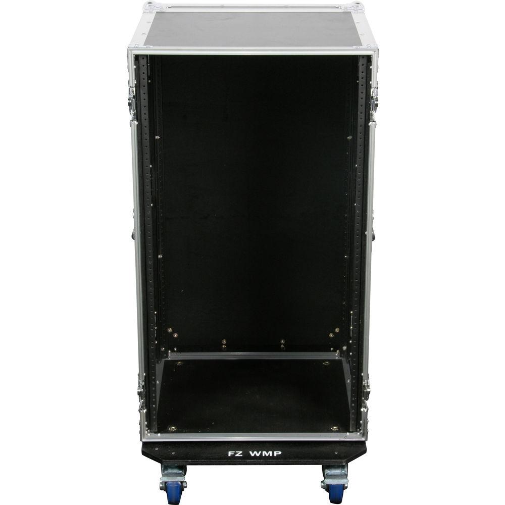 Odyssey Innovative Designs FZAR20 Flight Zone 20 Space Amp Rack Case with Wheels