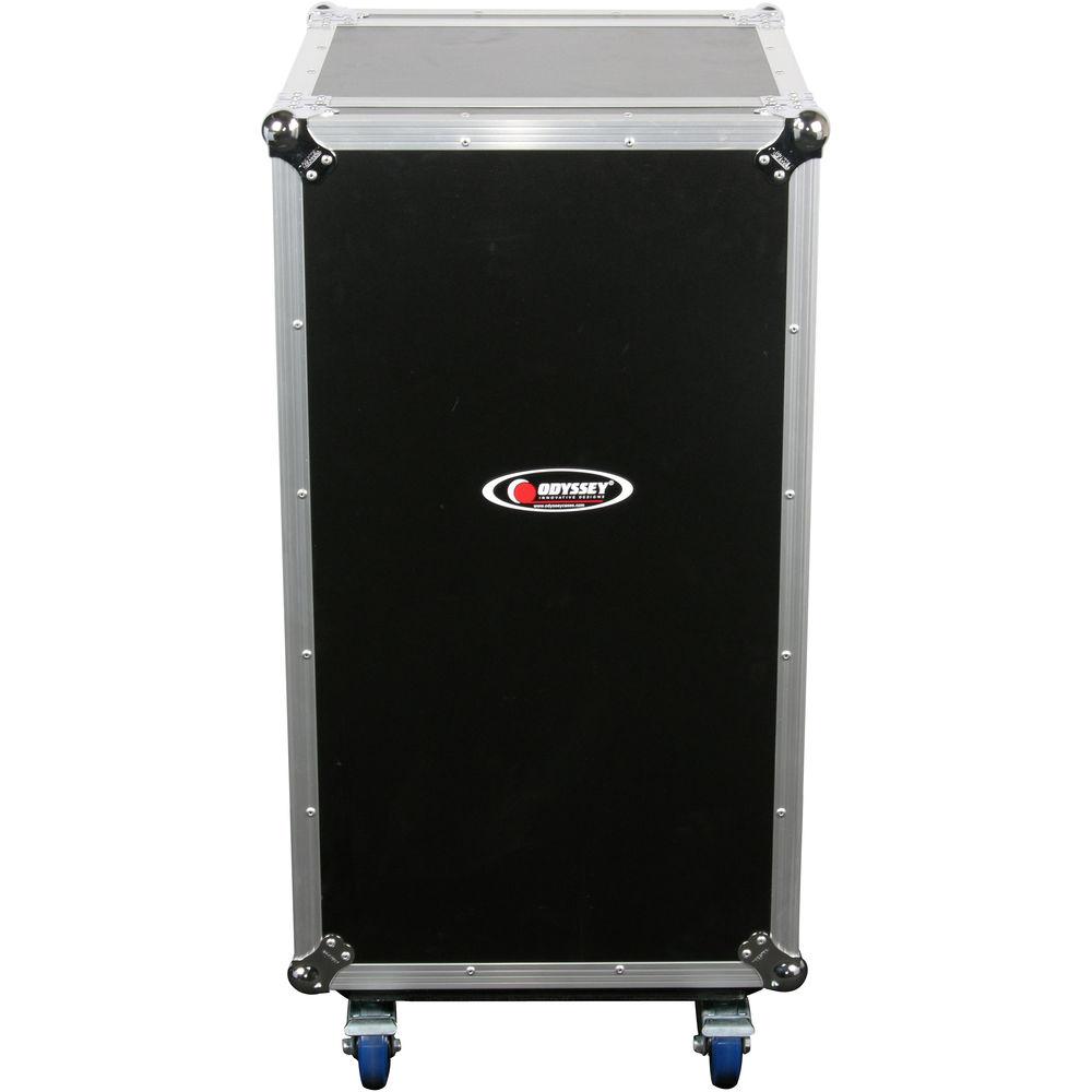 Odyssey Innovative Designs FZAR20 Flight Zone 20 Space Amp Rack Case with Wheels