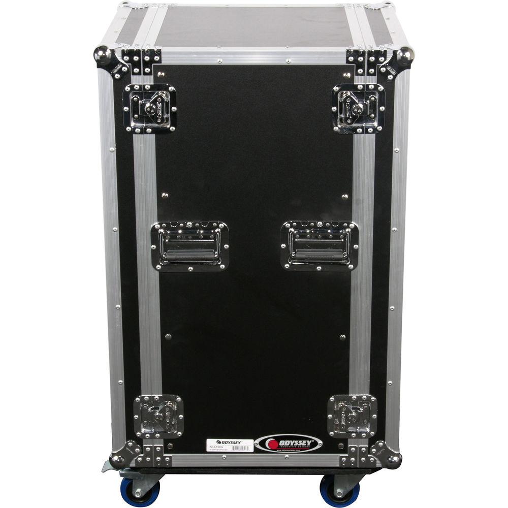 Odyssey Innovative Designs FZAR20 Flight Zone 20 Space Amp Rack Case with Wheels
