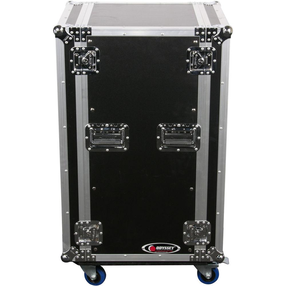 Odyssey Innovative Designs FZAR20 Flight Zone 20 Space Amp Rack Case with Wheels