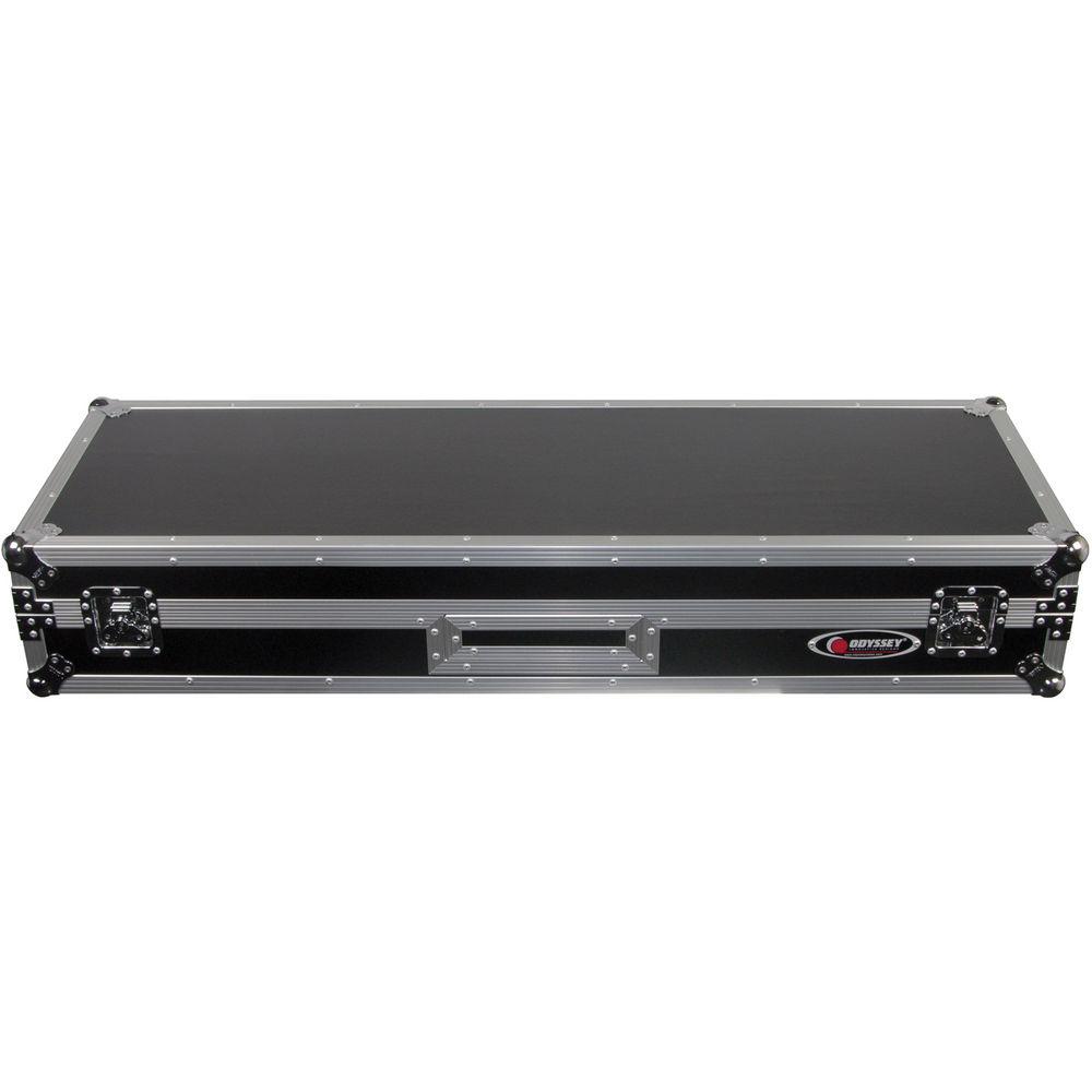 Odyssey Innovative Designs FZDJ12W Flight Zone DJ 12" Mixer Turntable Coffin Case with Wheels