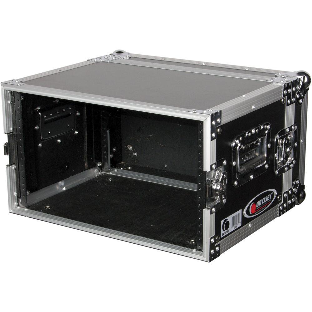 Odyssey Innovative Designs FZER6 Flight Zone Shallow Six Space Special Effects Rack Case