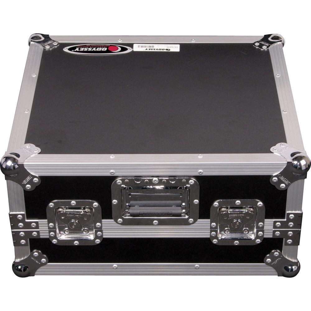 Odyssey Innovative Designs FZGS10 Flight Zone Glide Style Slanted Eight Space Combo Rack Case