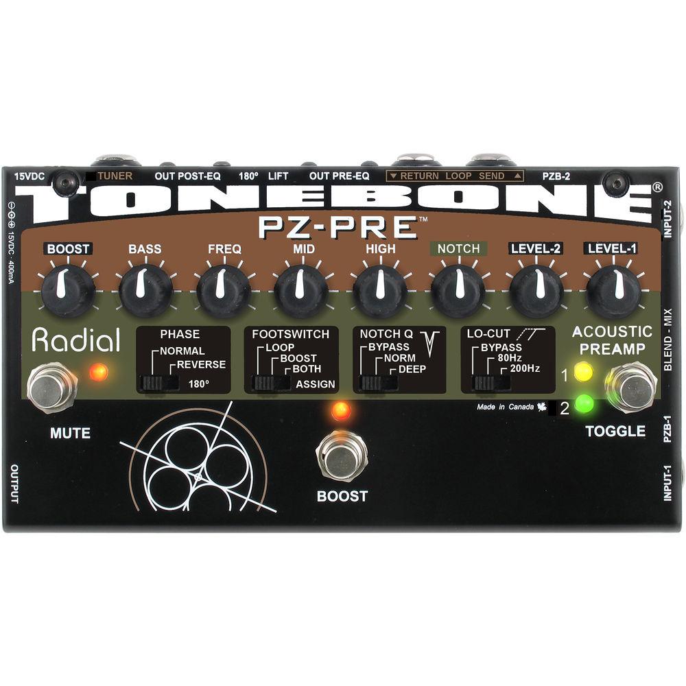 Radial Engineering Tonebone PZ-Pre Acoustic Instrument Preamp