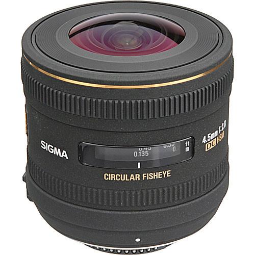 Sigma 4.5mm f 2.8 EX DC HSM Circular Fisheye Lens for Nikon F
