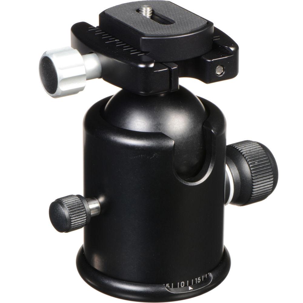 Kirk BH-1 Ballhead with Quick Release - Supports 50 lbs