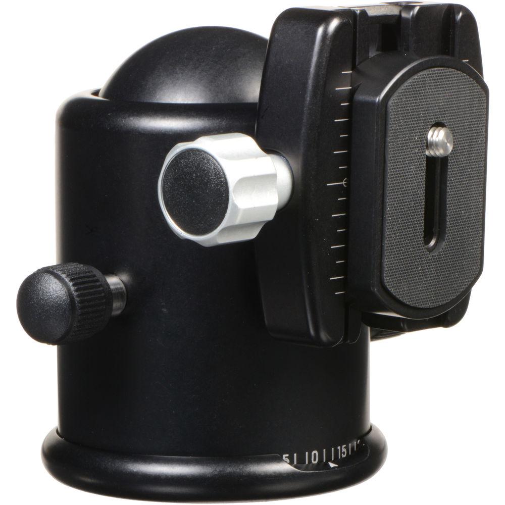 Kirk BH-1 Ballhead with Quick Release - Supports 50 lbs