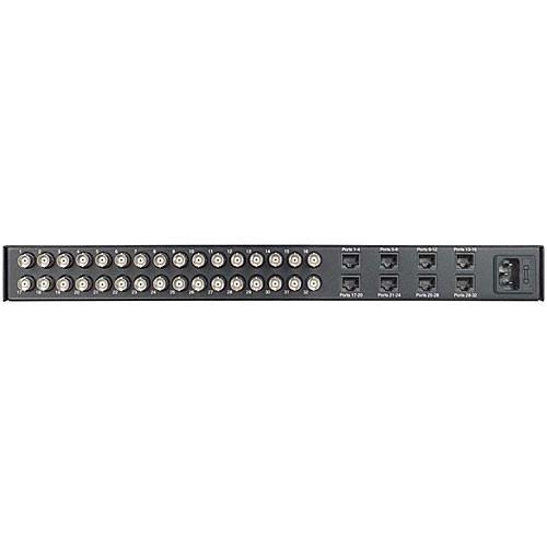 NVT NV-3272 32-Channel DigitalEQ Active Receiver Distribution Amplifier Hub