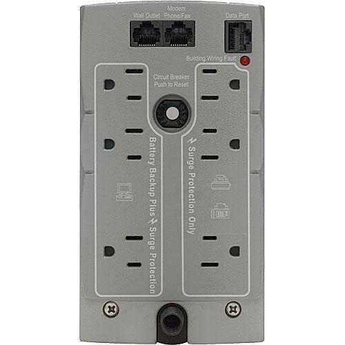 APC Back-UPS CS 500 6-Outlet Backup and Surge Protector, Beige