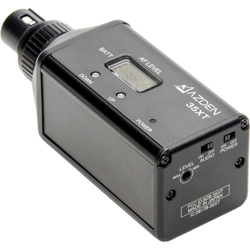 Azden 35XT Single Channel Plug-In Transmitter