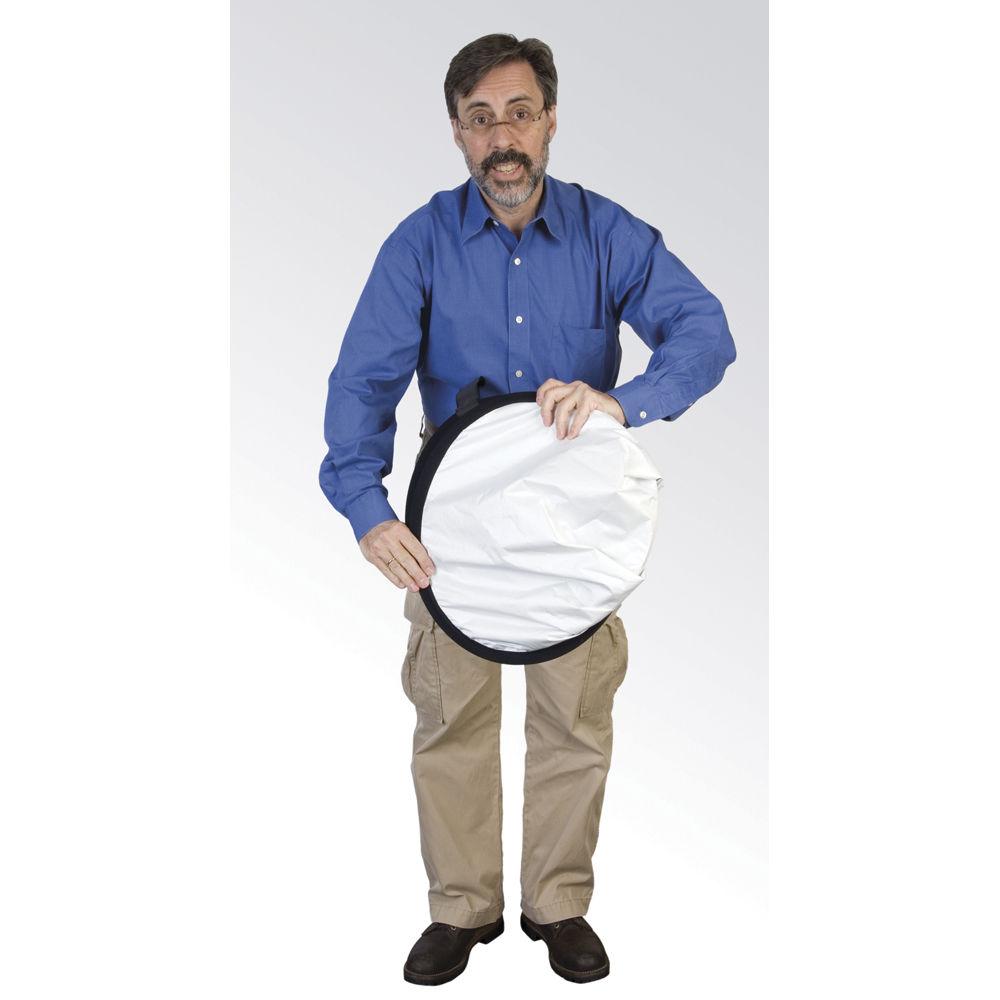 Impact Collapsible Circular Reflector Disc - Gold Silver - 32"