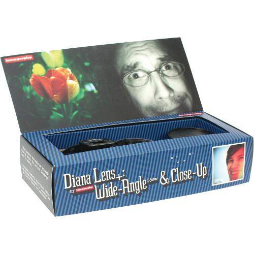 Lomography 55mm Wide Angle Lens & Dedicated Close-Up Lens for Diana